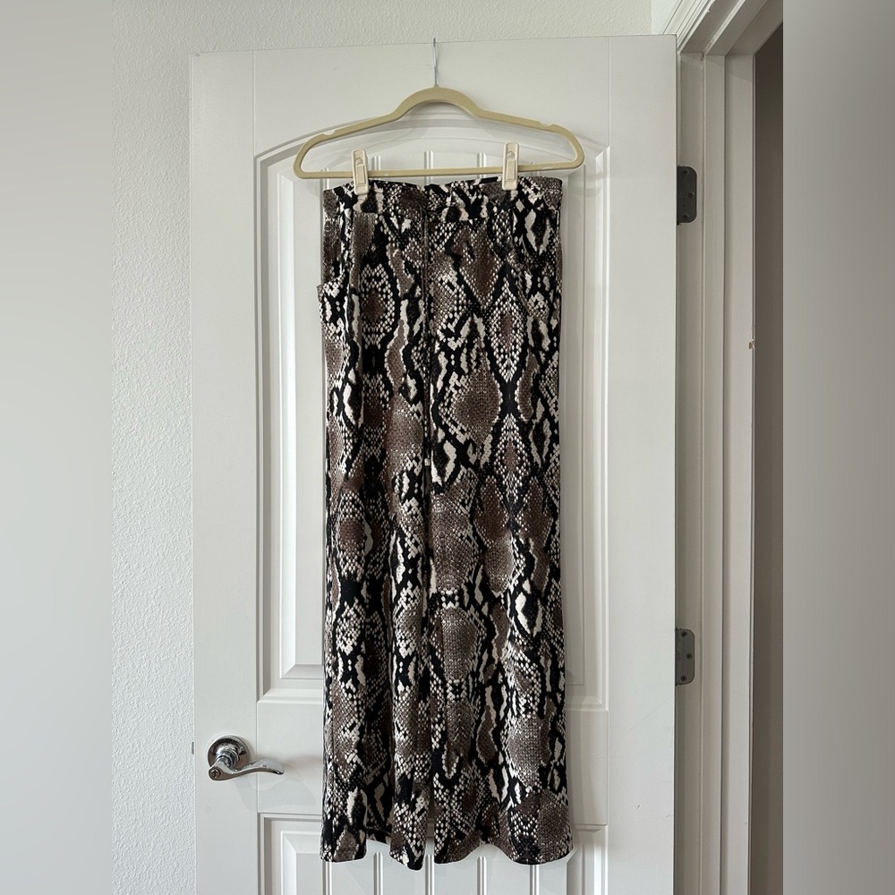 SNAKESKIN LONG & SOFT TOUCH RELAXED PANT